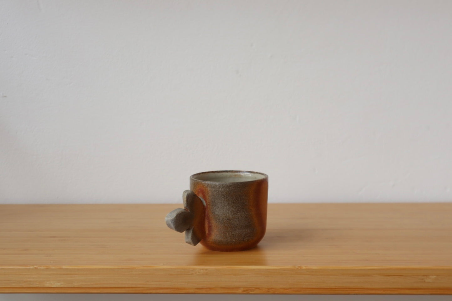 Carved Wood Fired Cup
