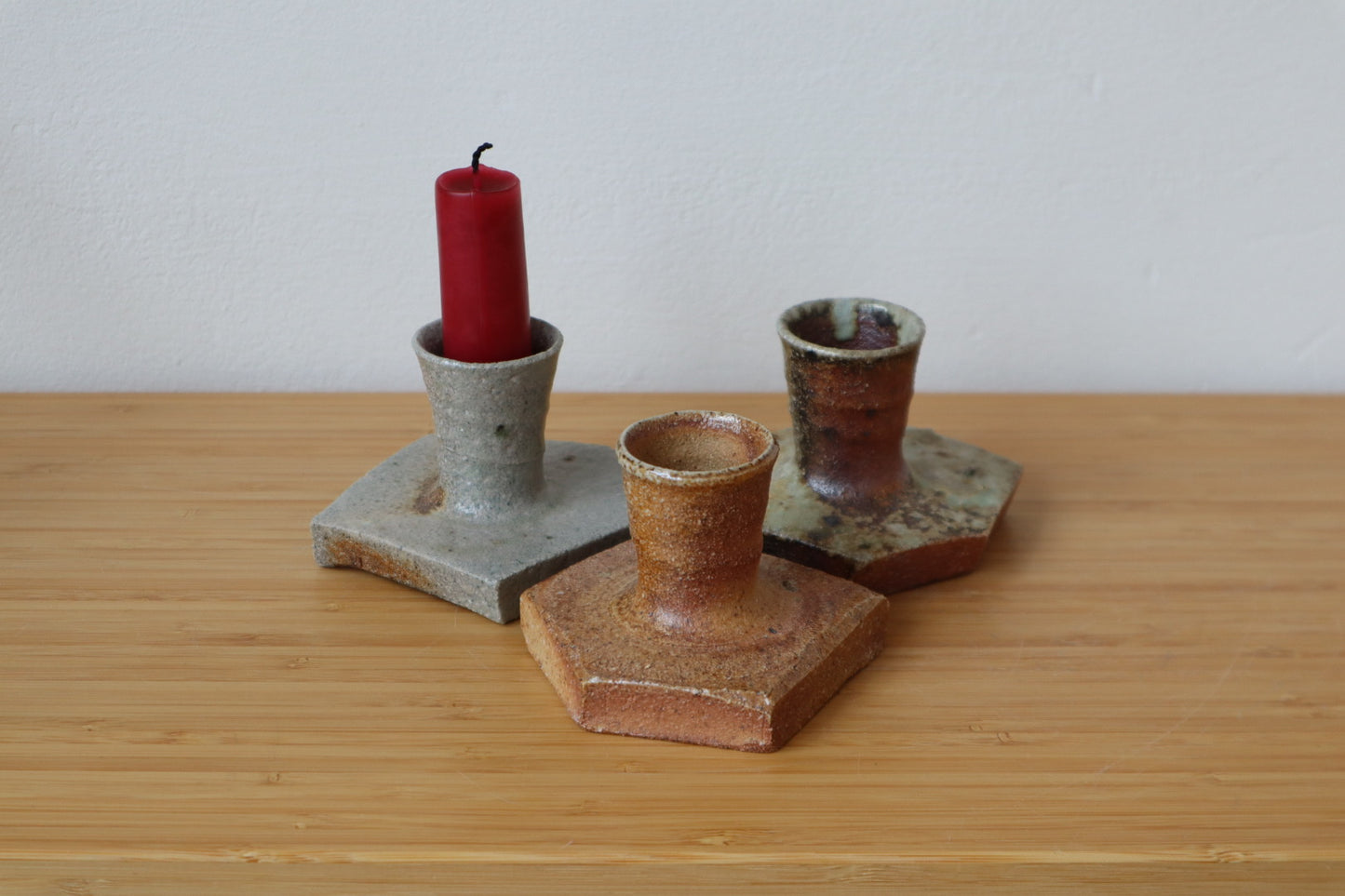 Candlestick Holder Trio