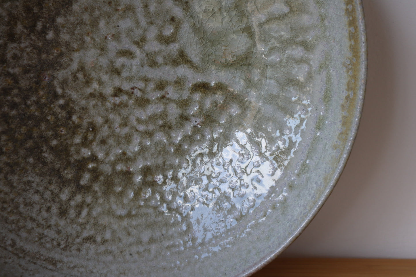 Soda Fired Serving Bowl