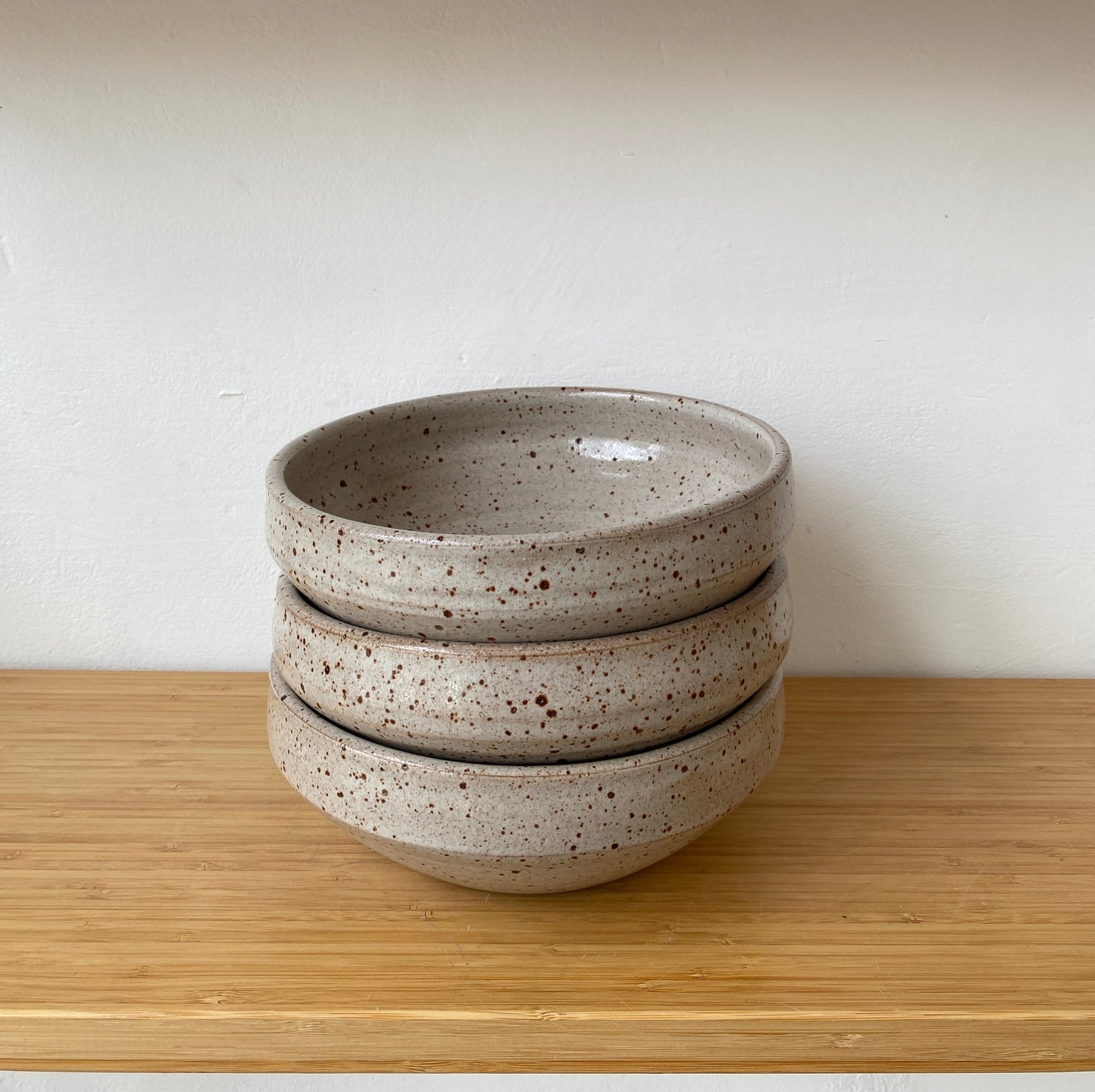 Midnight Blue & Flecked Pasta Bowl