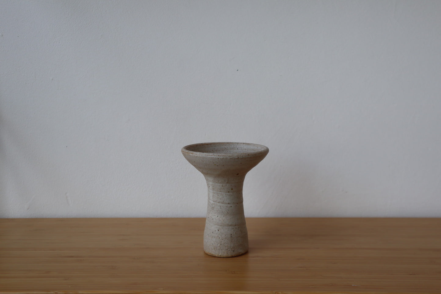 Black/Blue & White Candlestick Holder