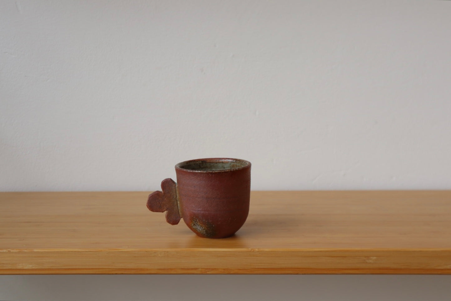 Carved Wood Fired Cup