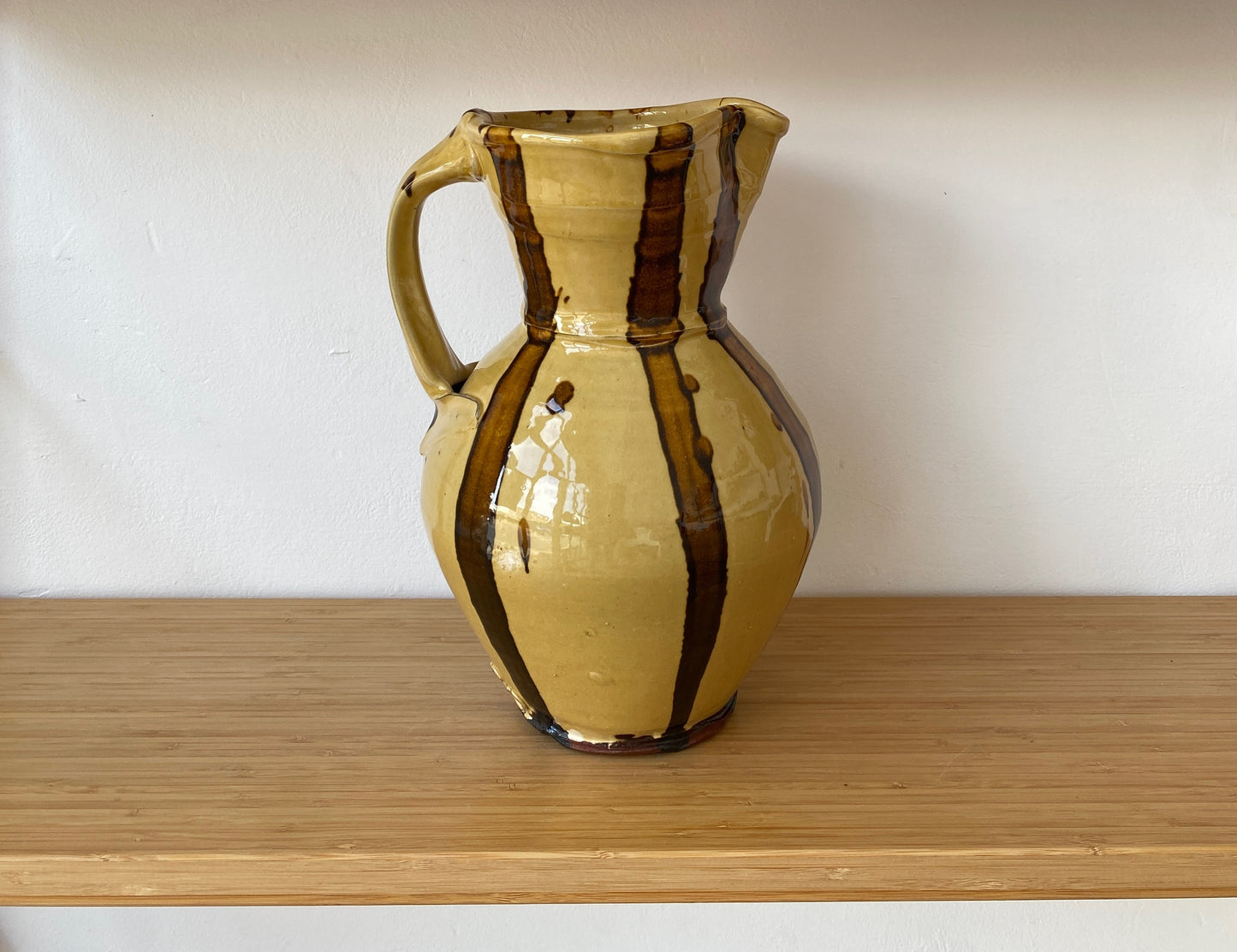 Extra Large Striped Jug
