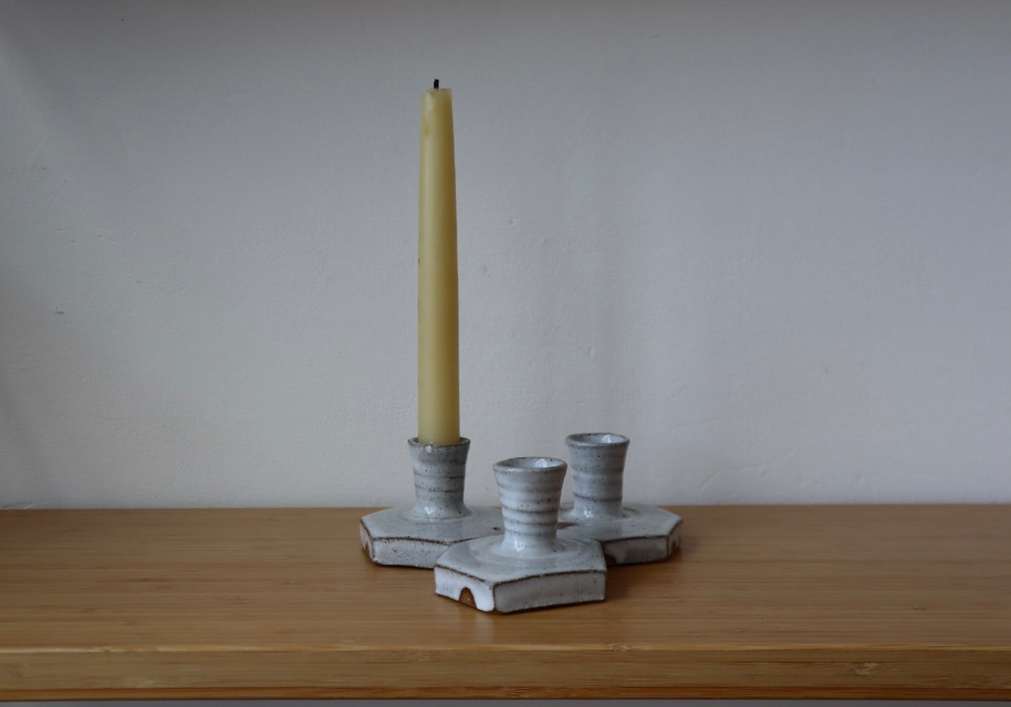 Trio of Candleholders