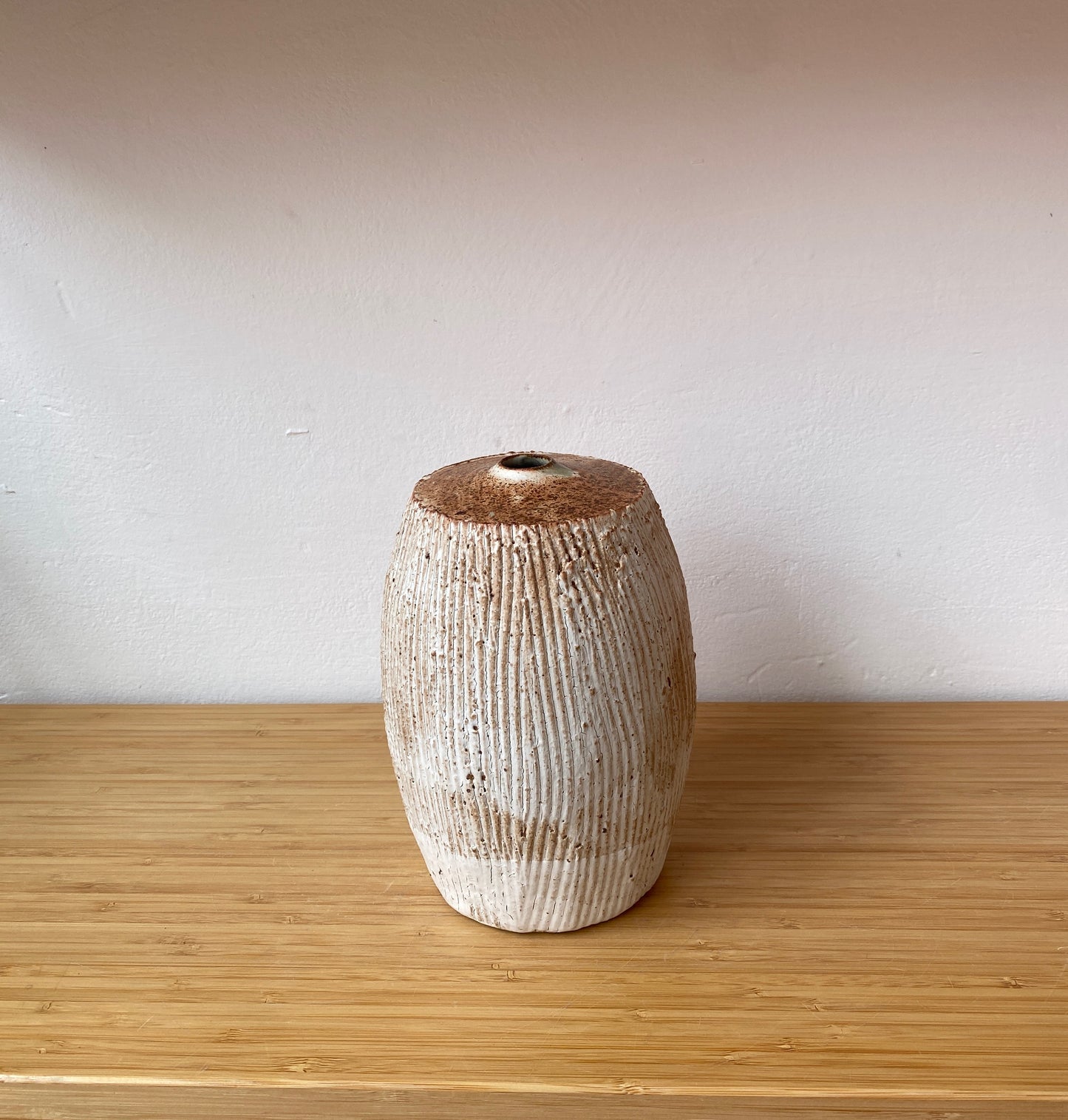 Textured Stem Vase