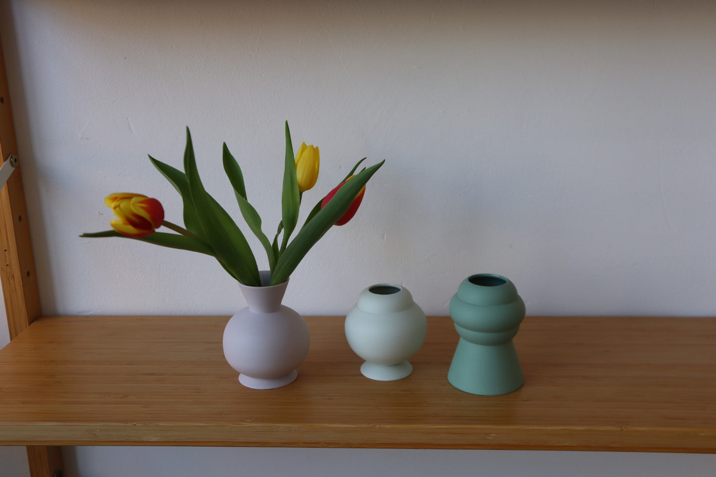 Coloured Bud Vases