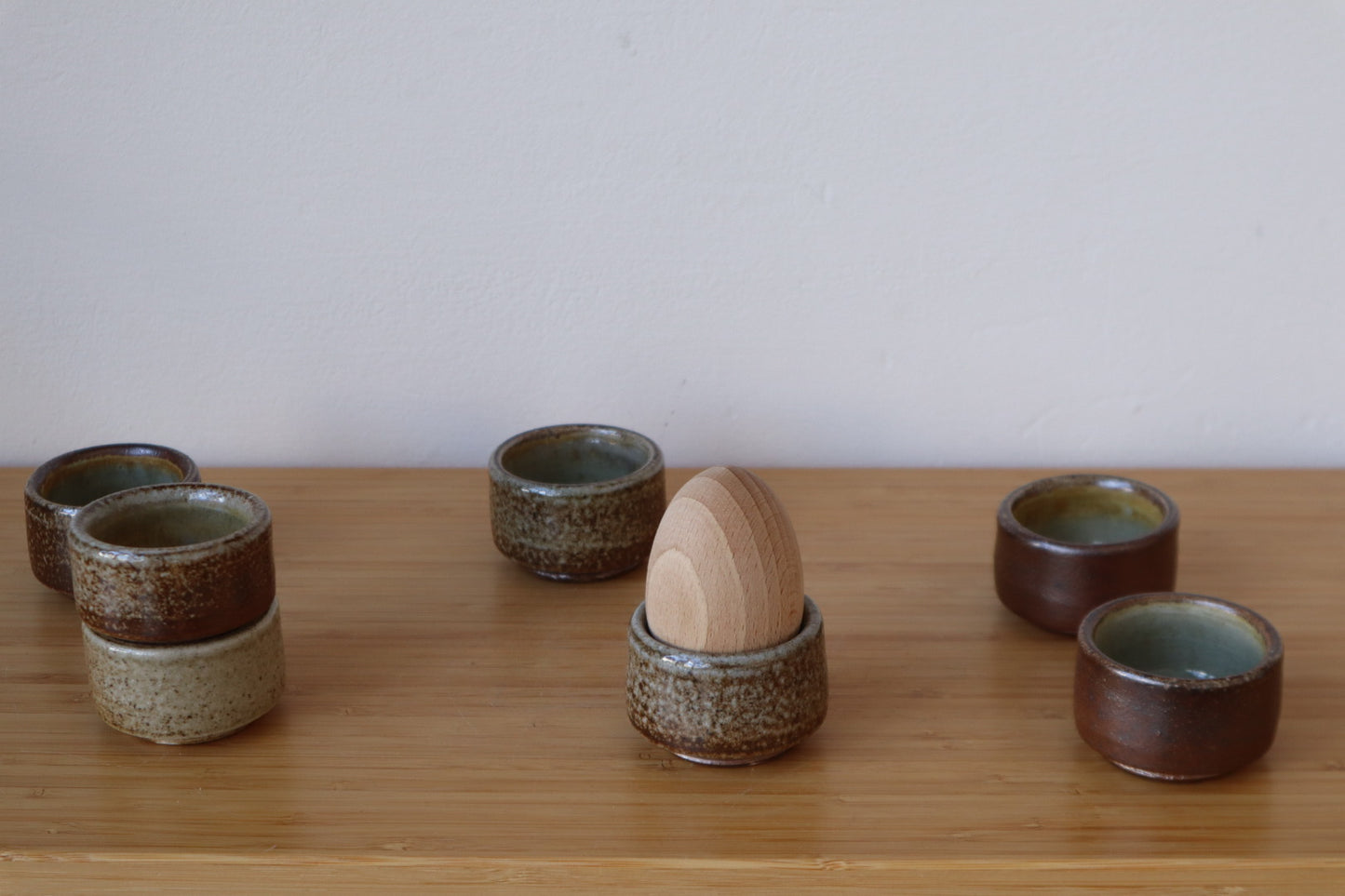 Salt Fired Egg Cups