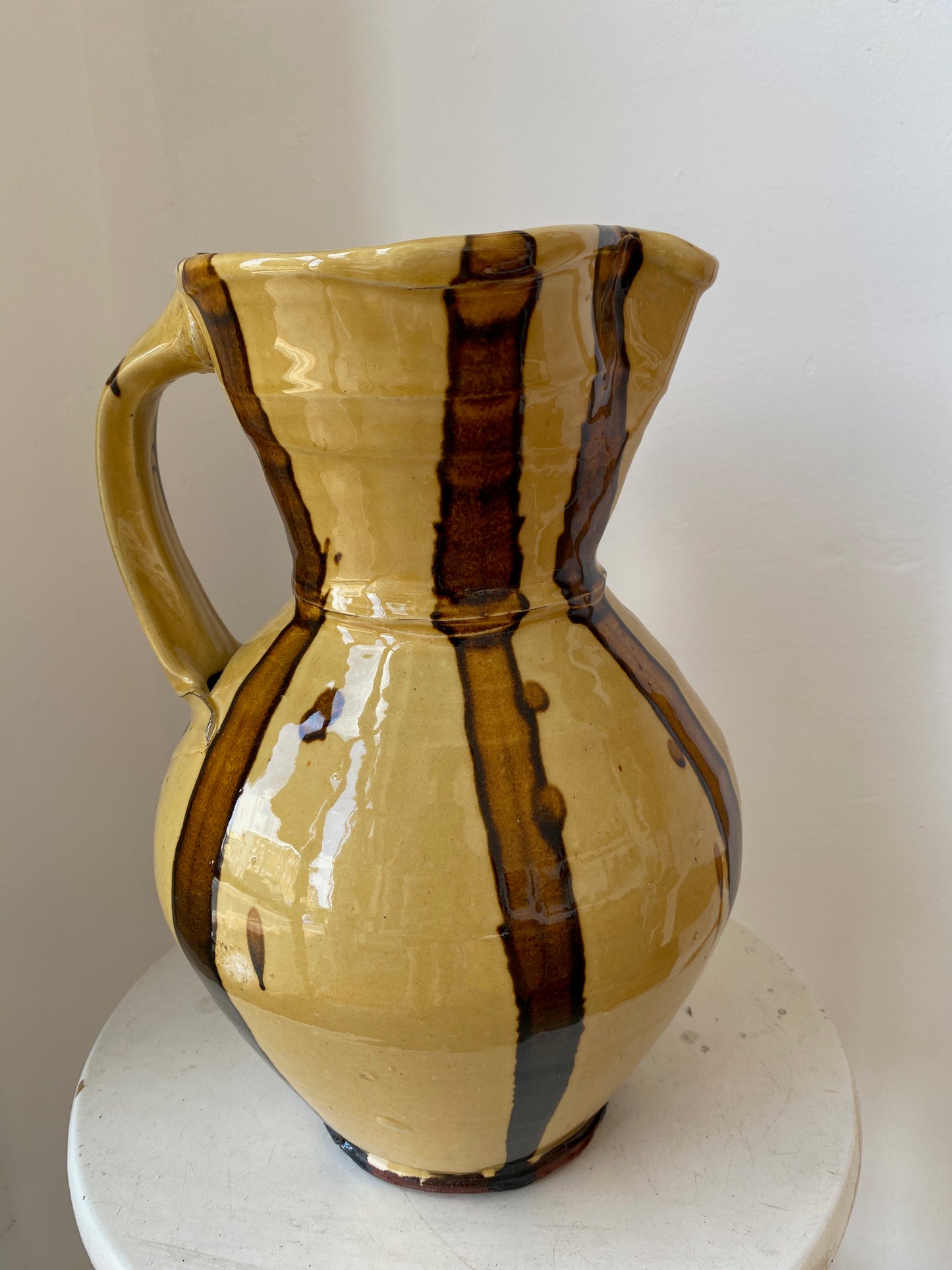 Extra Large Striped Jug