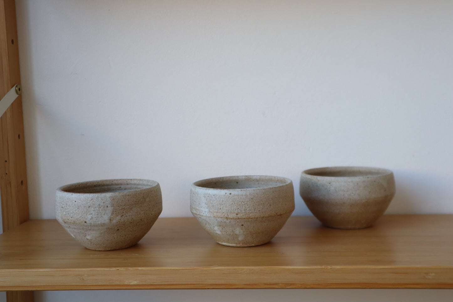 White & Black/Blue Porridge Bowls