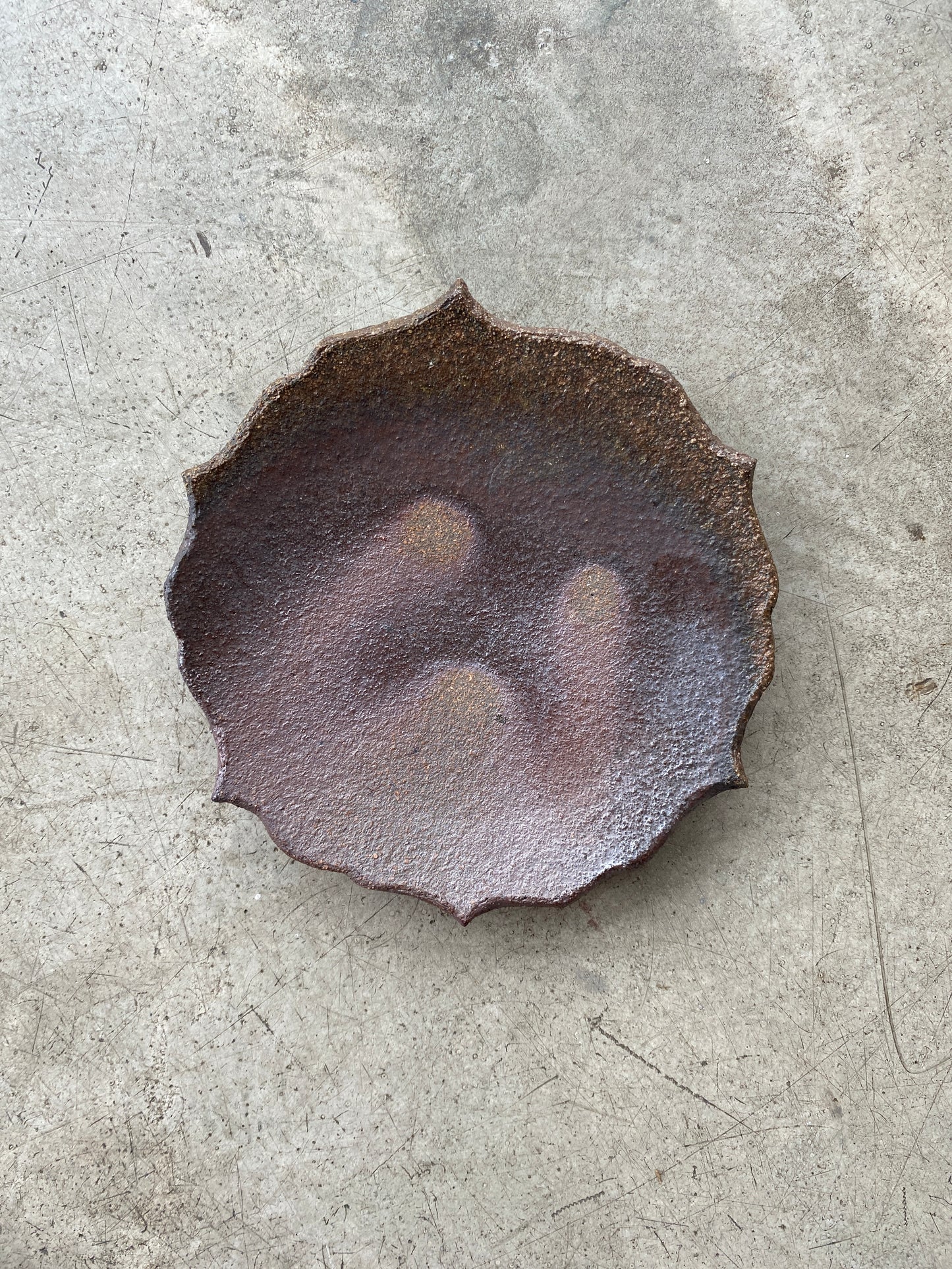 Wood Fired Carved Plates