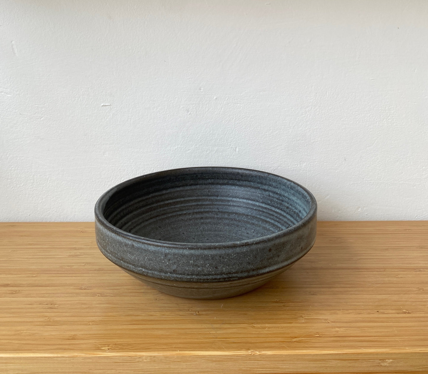 Midnight Blue & Flecked Pasta Bowl