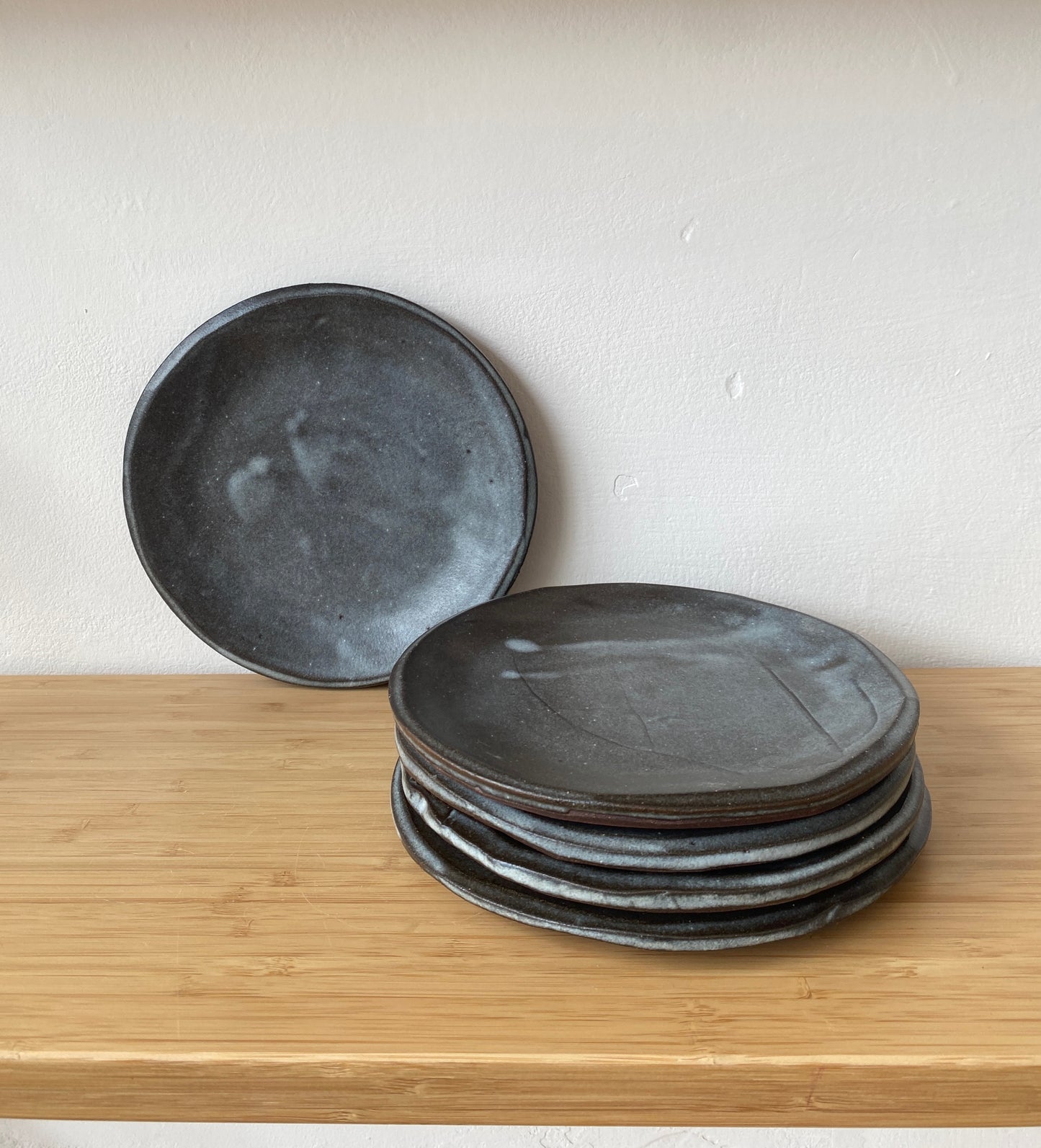Blue Pastry Plate