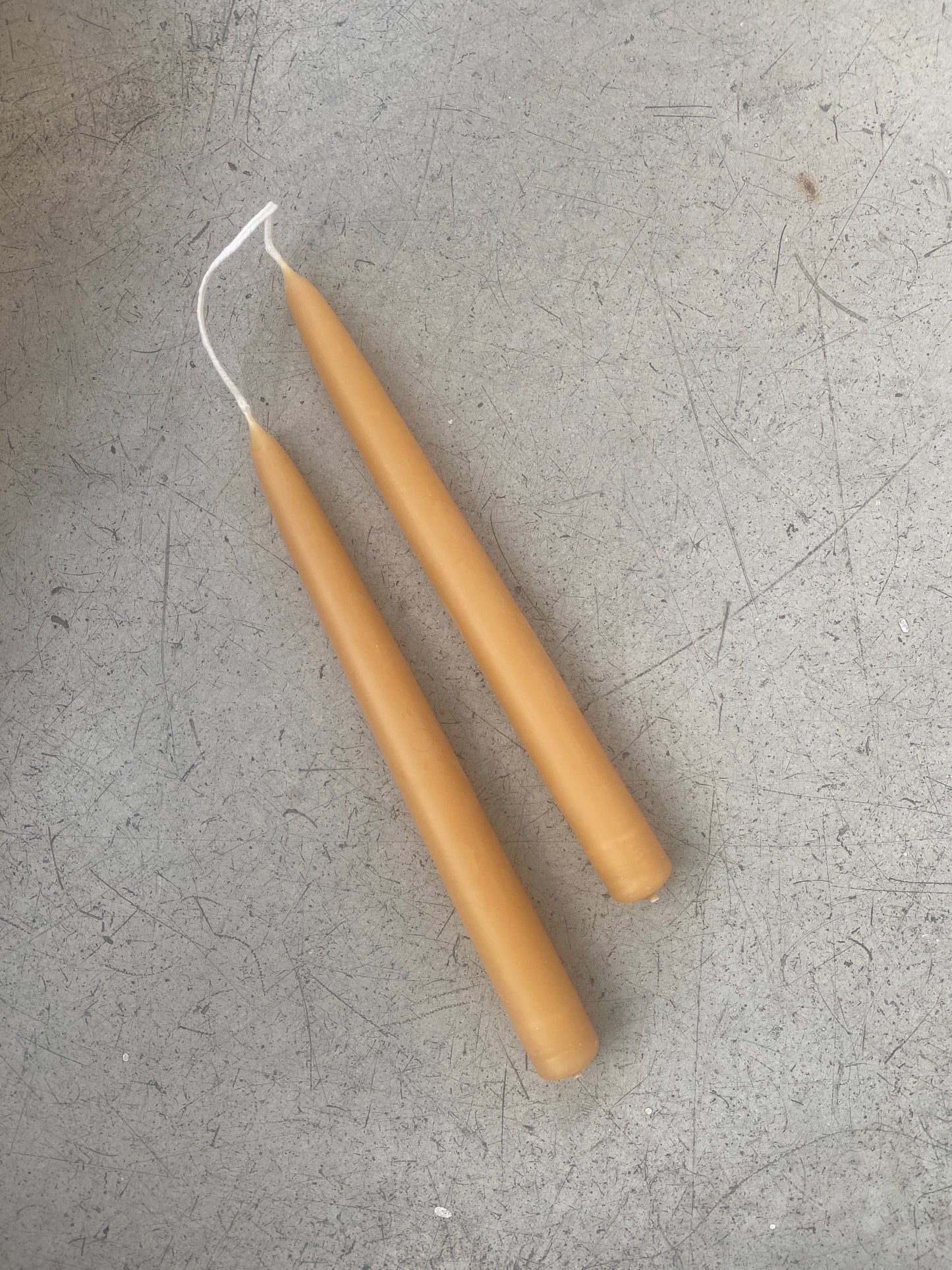 Beeswax Dinner Candles