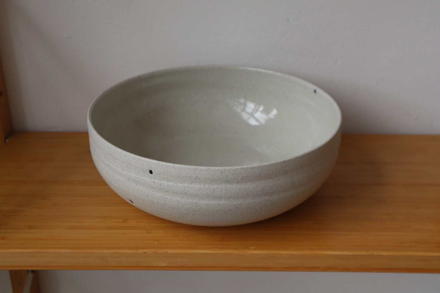White & Red Serving Bowls