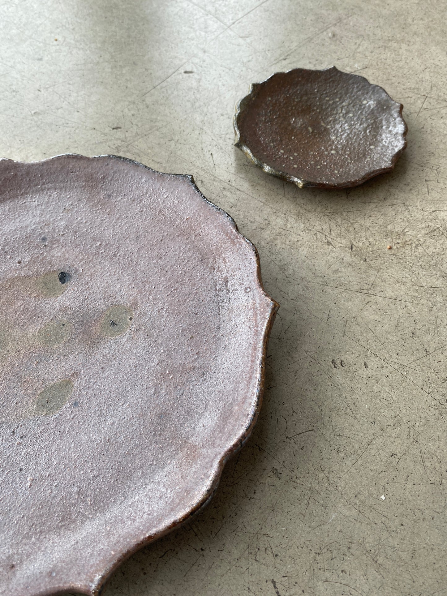 Wood Fired Carved Plates