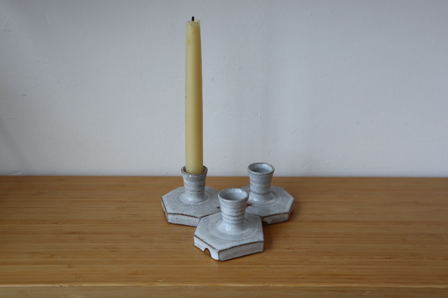 Trio of Candleholders