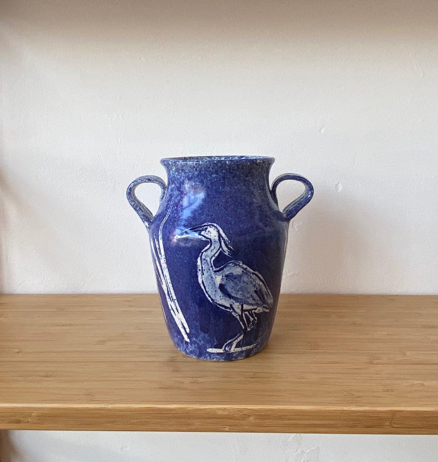‘Little Egret’ Amphora Vase