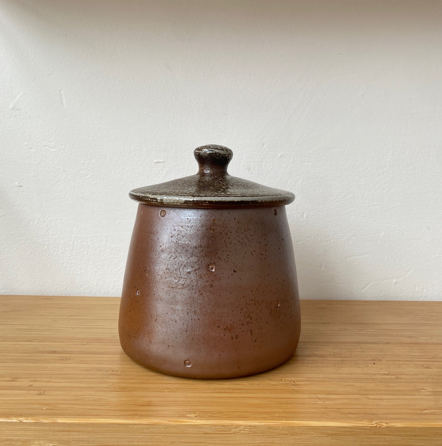 Wood Fired Lidded Jars