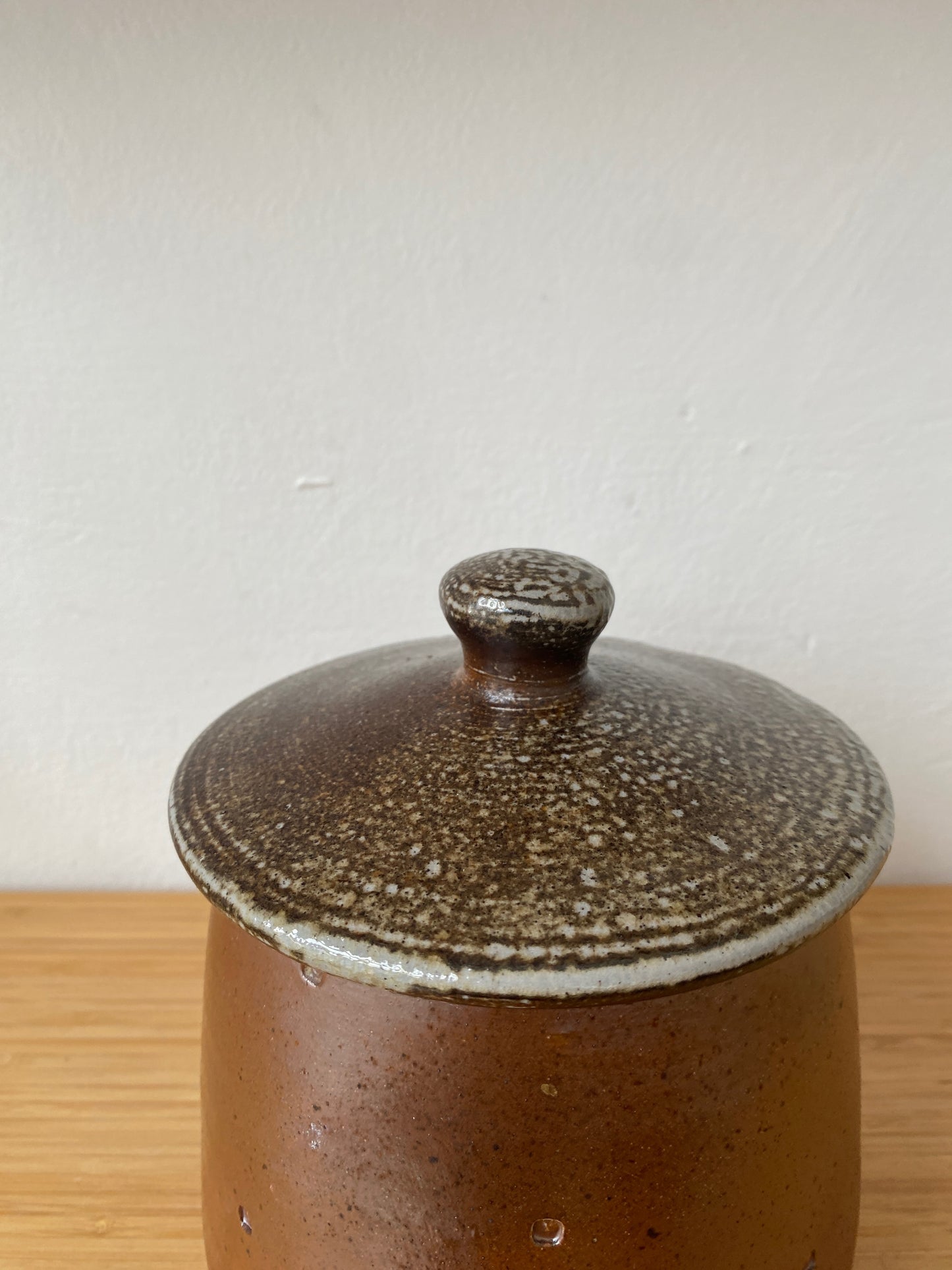 Wood Fired Lidded Jars