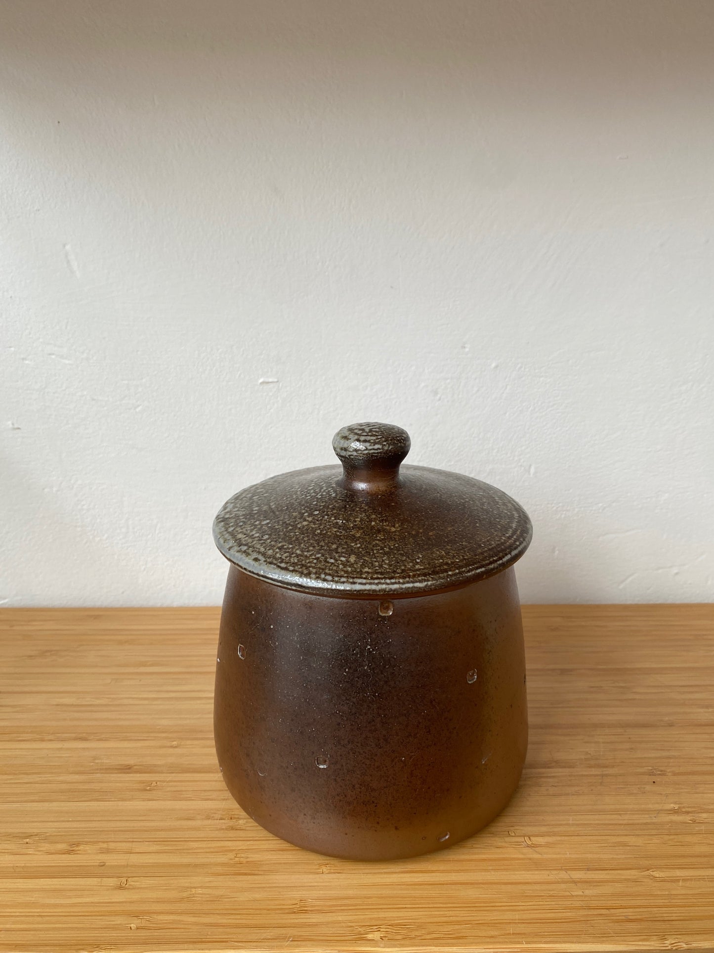 Wood Fired Lidded Jars