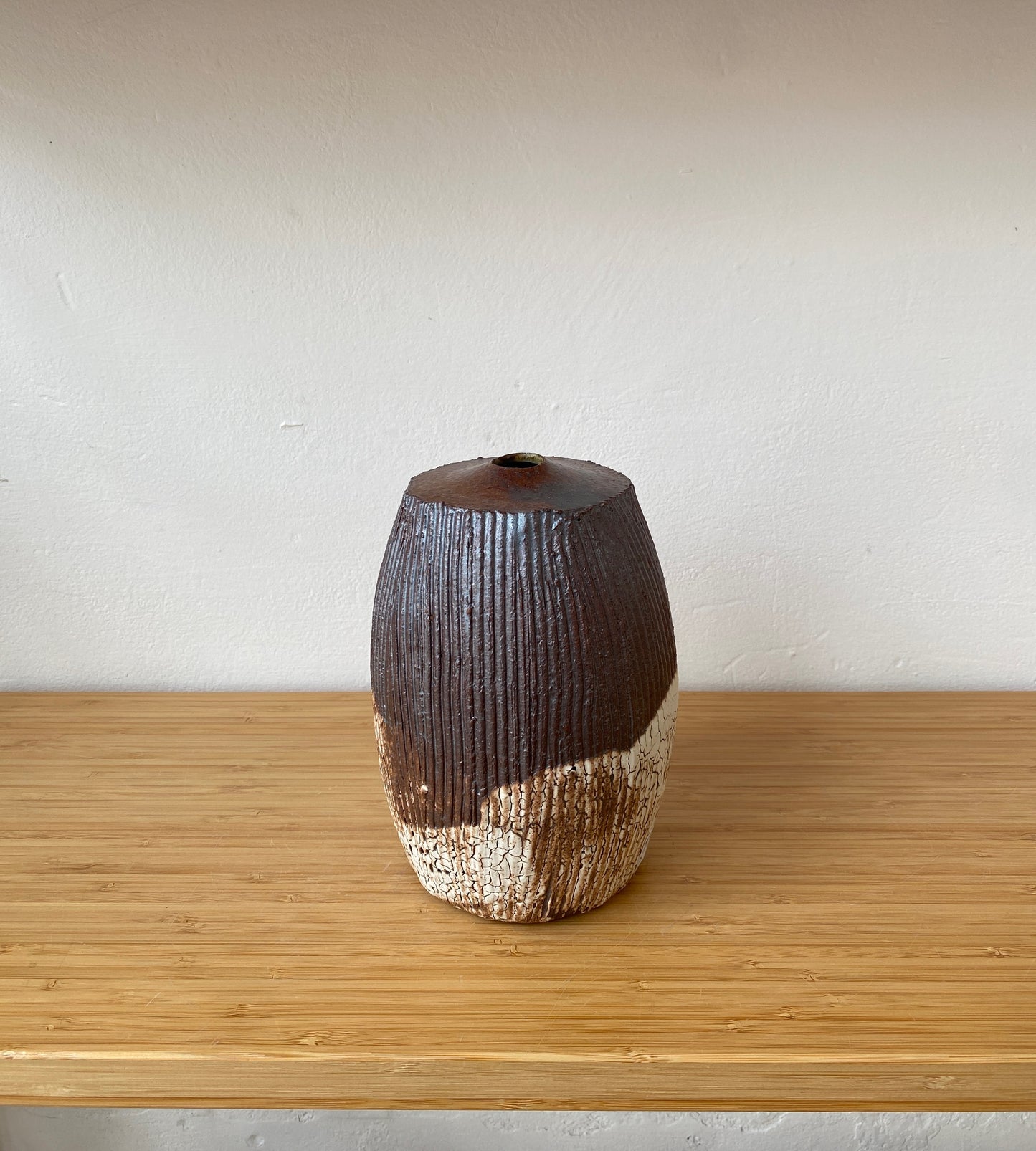 Textured Stem Vase
