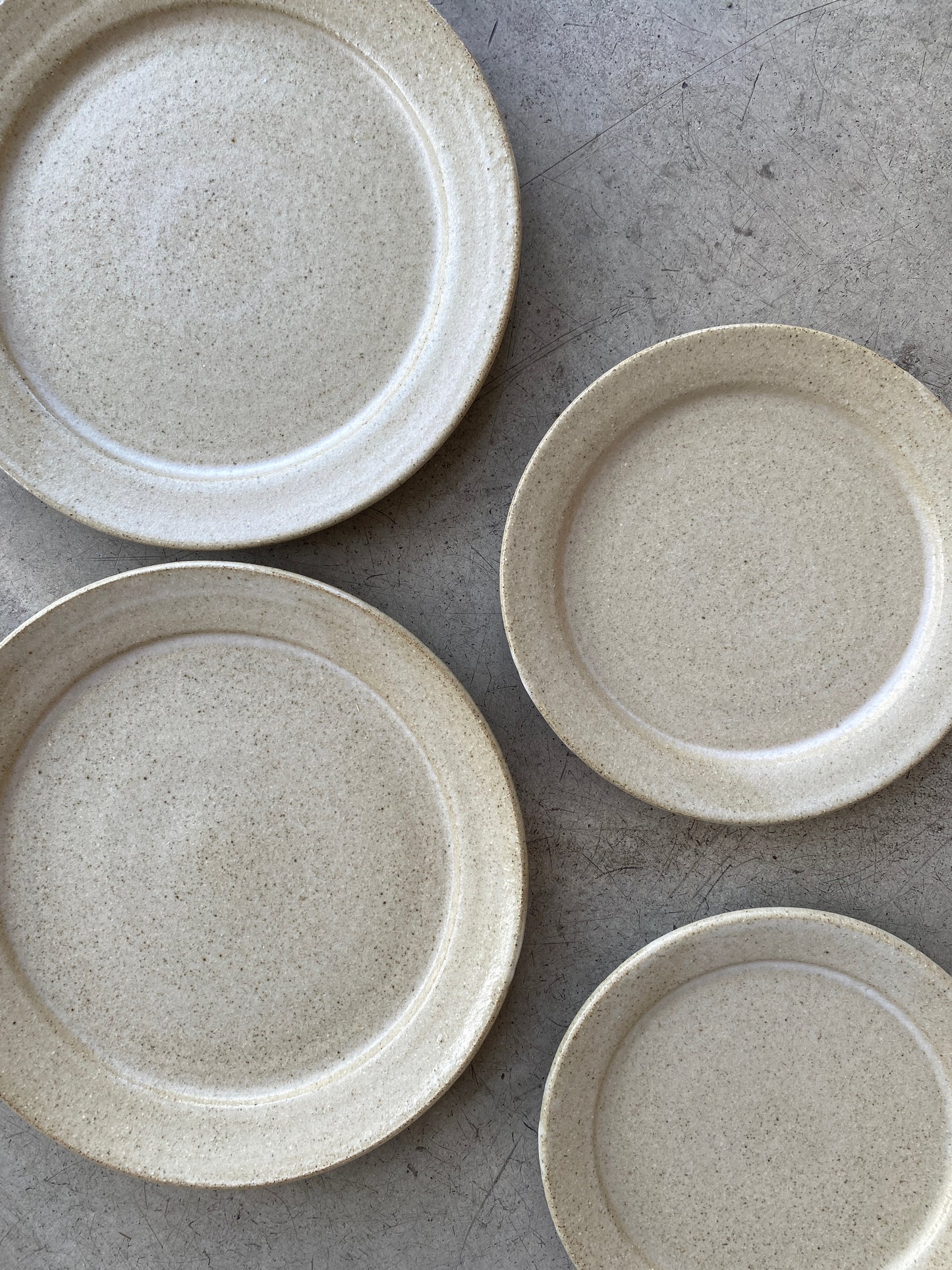 Flecked Stone Plate