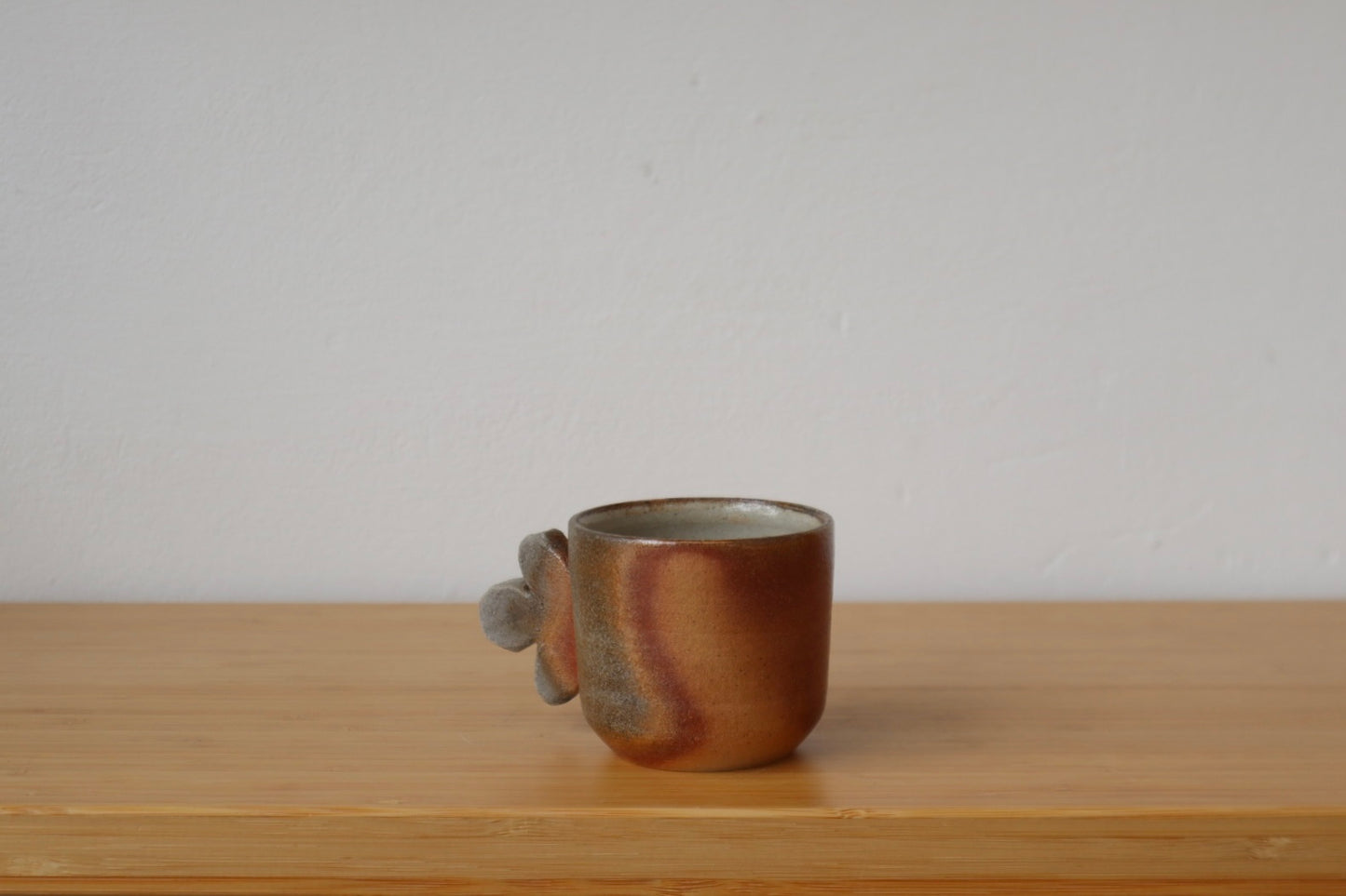Carved Wood Fired Cup