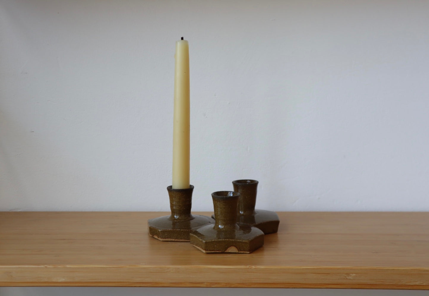 Trio of Candleholders