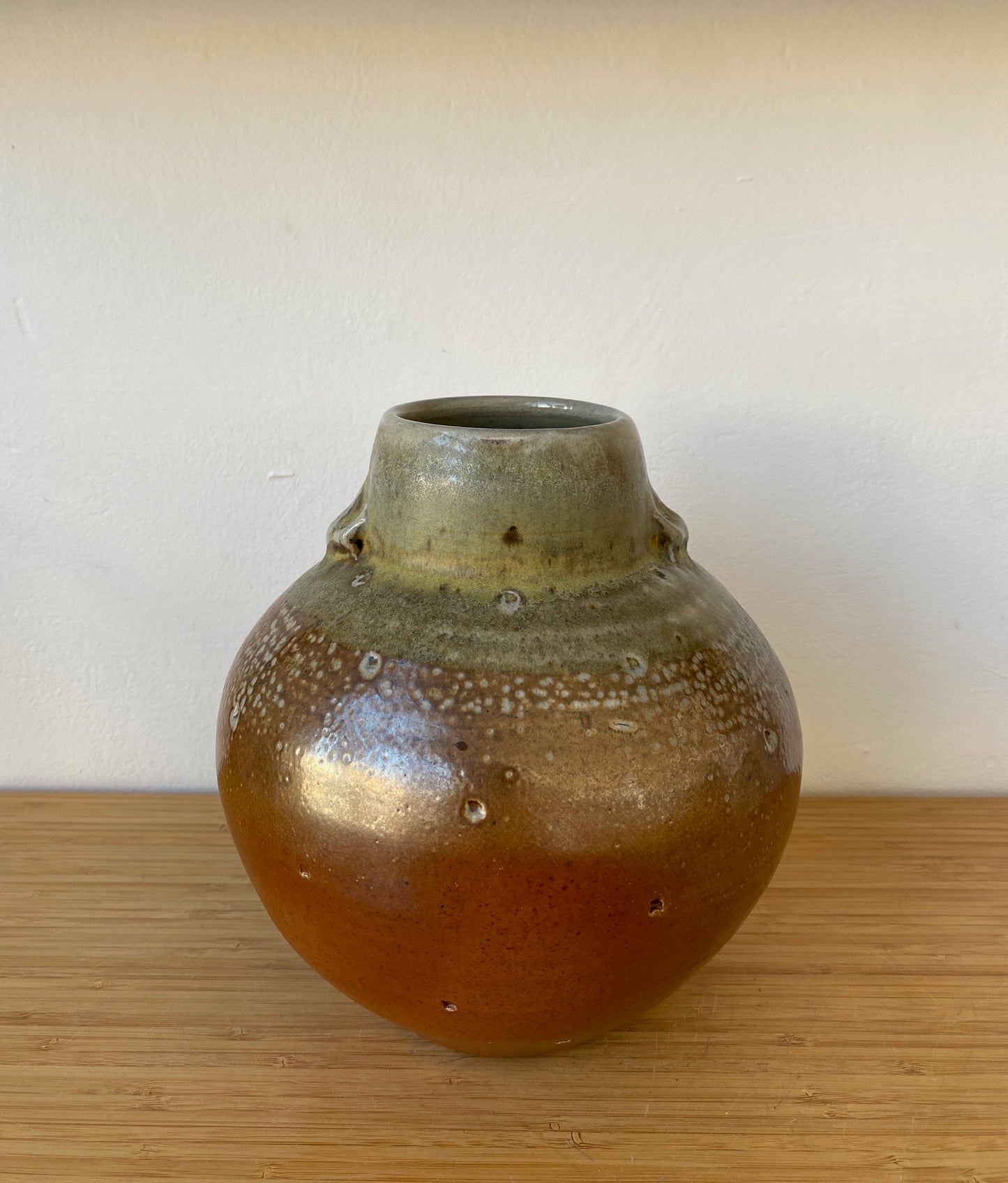 Wood Fired Bellied Vase
