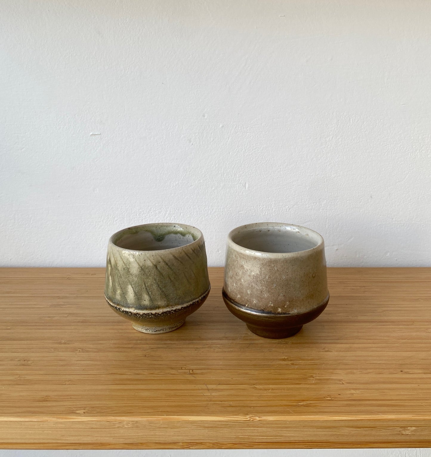 Wood Fired Soda Footed Cups