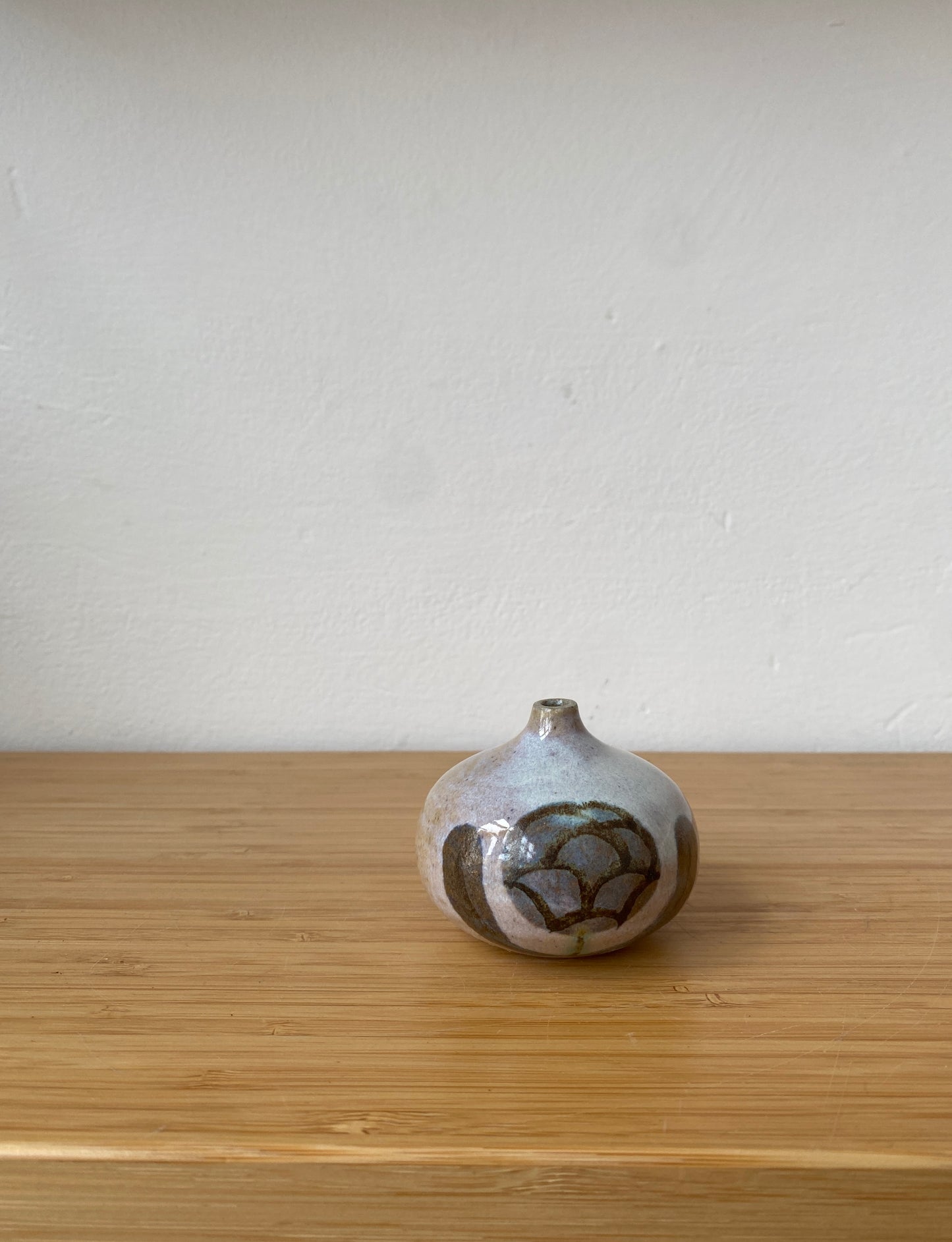 Hand-Painted Bud Vase