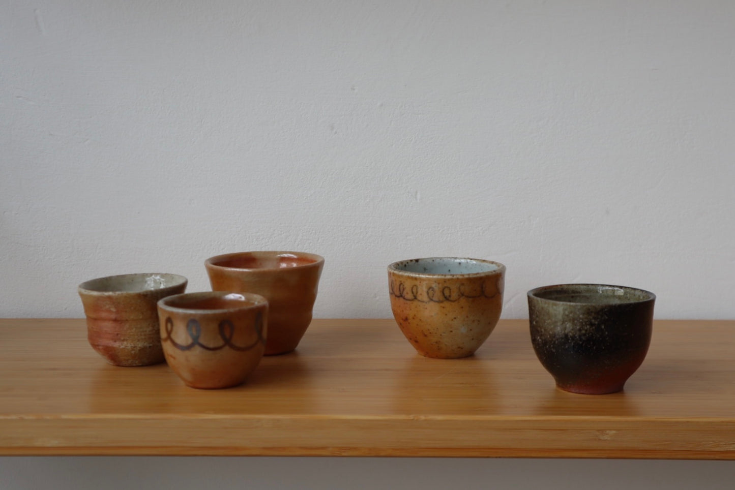 Wood Fired Espresso Cups