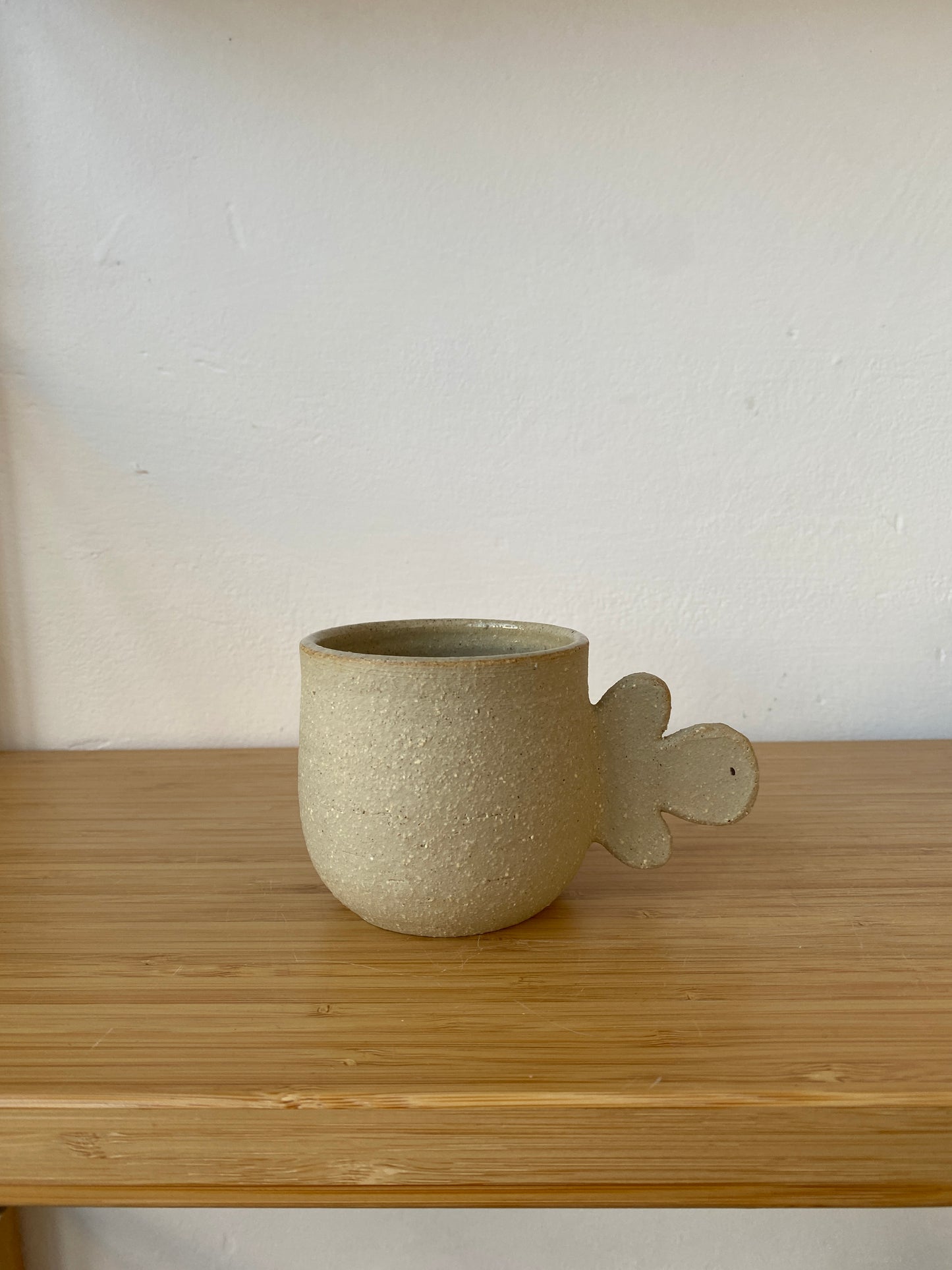 Carved Stone Mug
