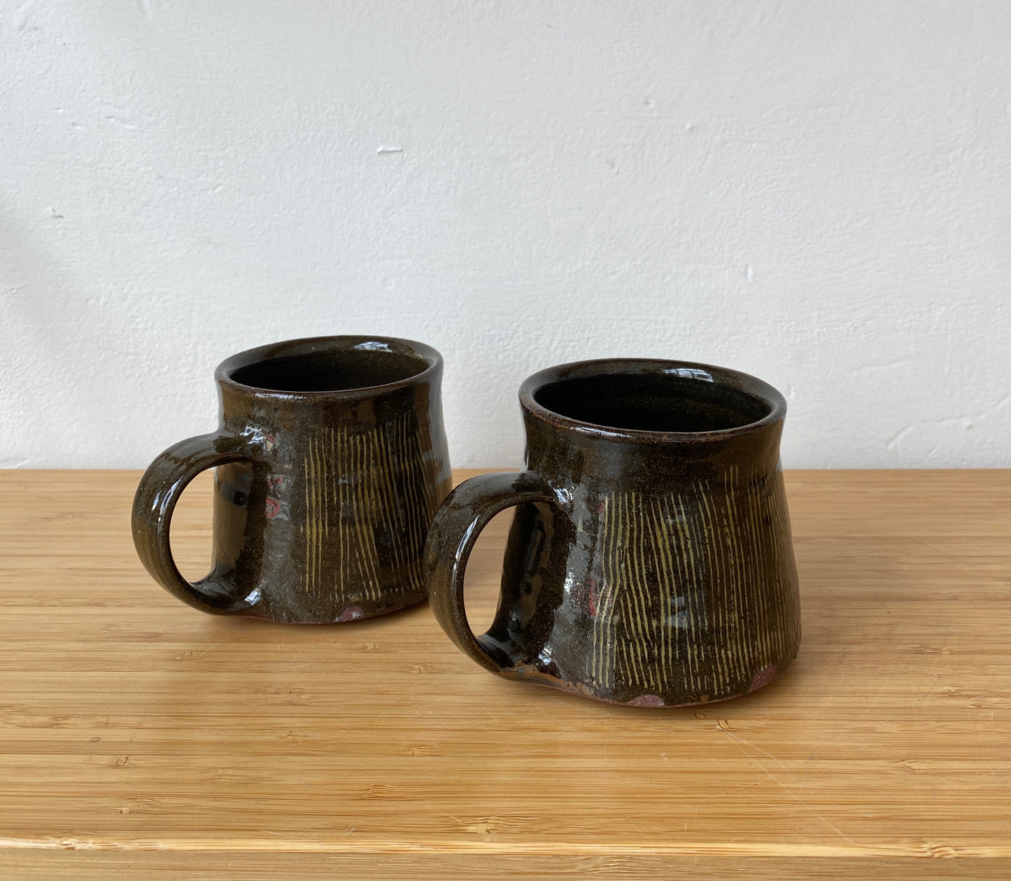 Carved Slip Mug