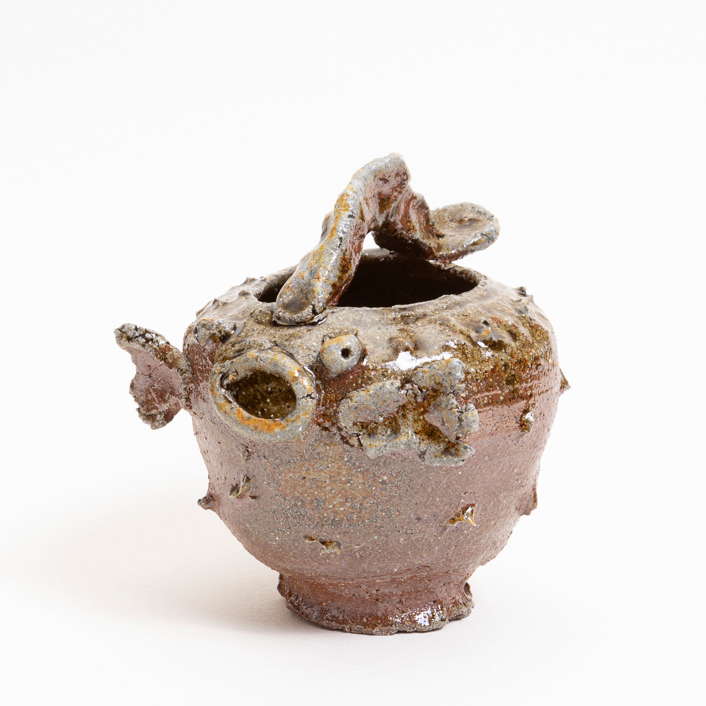 Large Wood Fired Puffer Fish Pourer