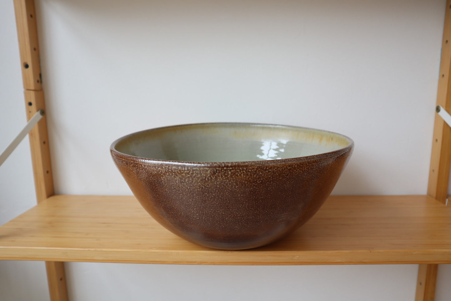 Salt Fired Extra Large Serving Bowl
