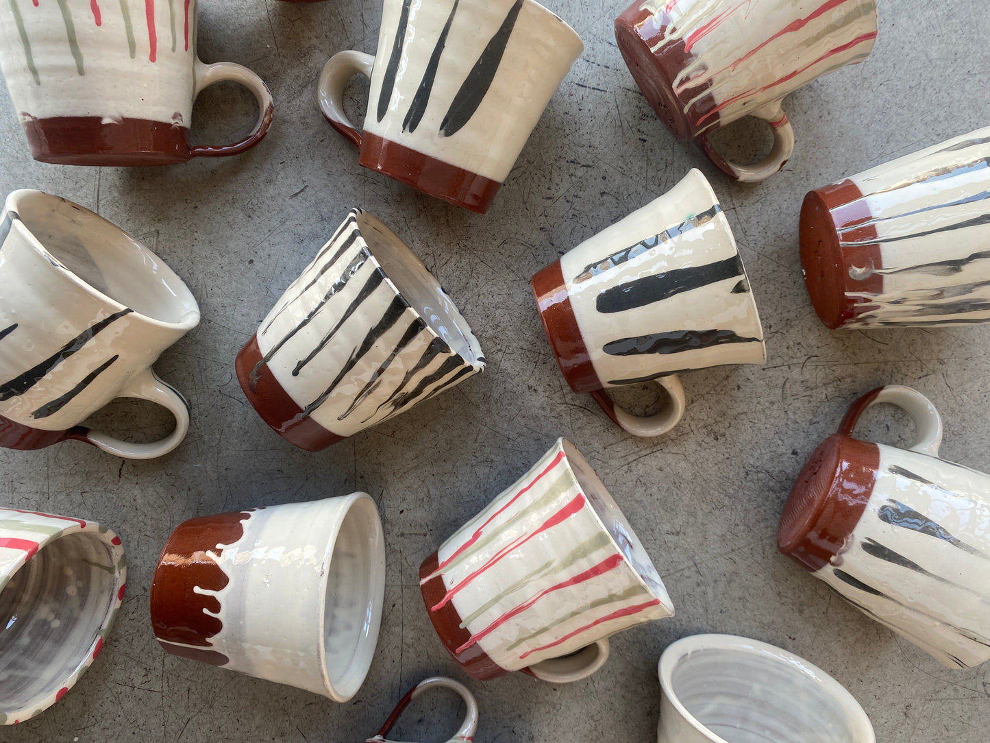 Slip Terracotta Mug