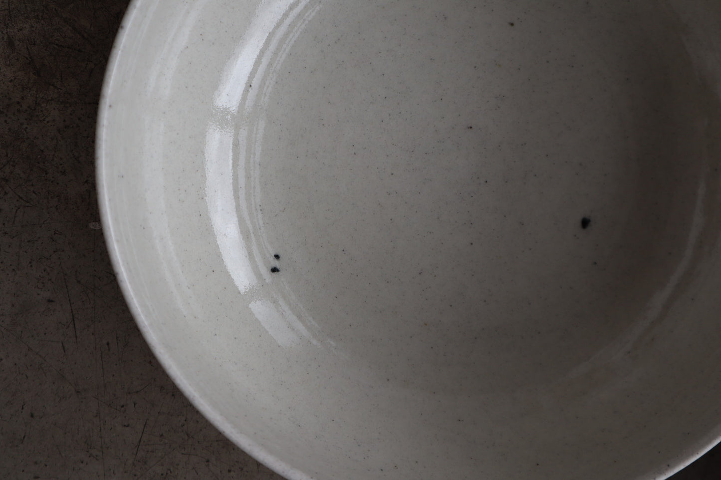 White & Red Serving Bowls