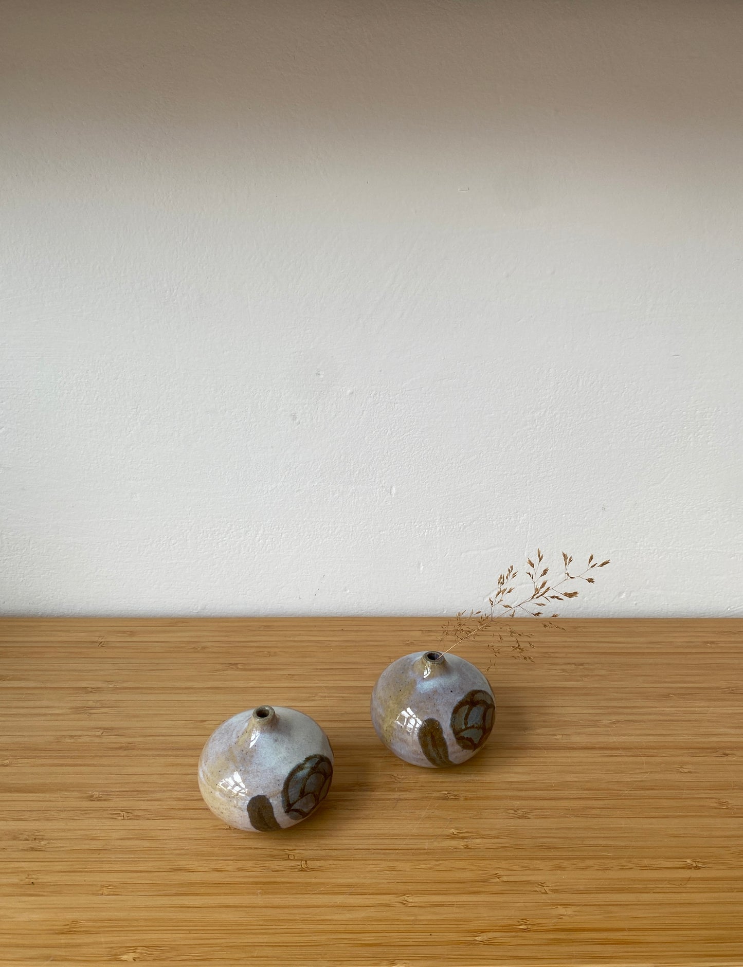 Hand-Painted Bud Vase