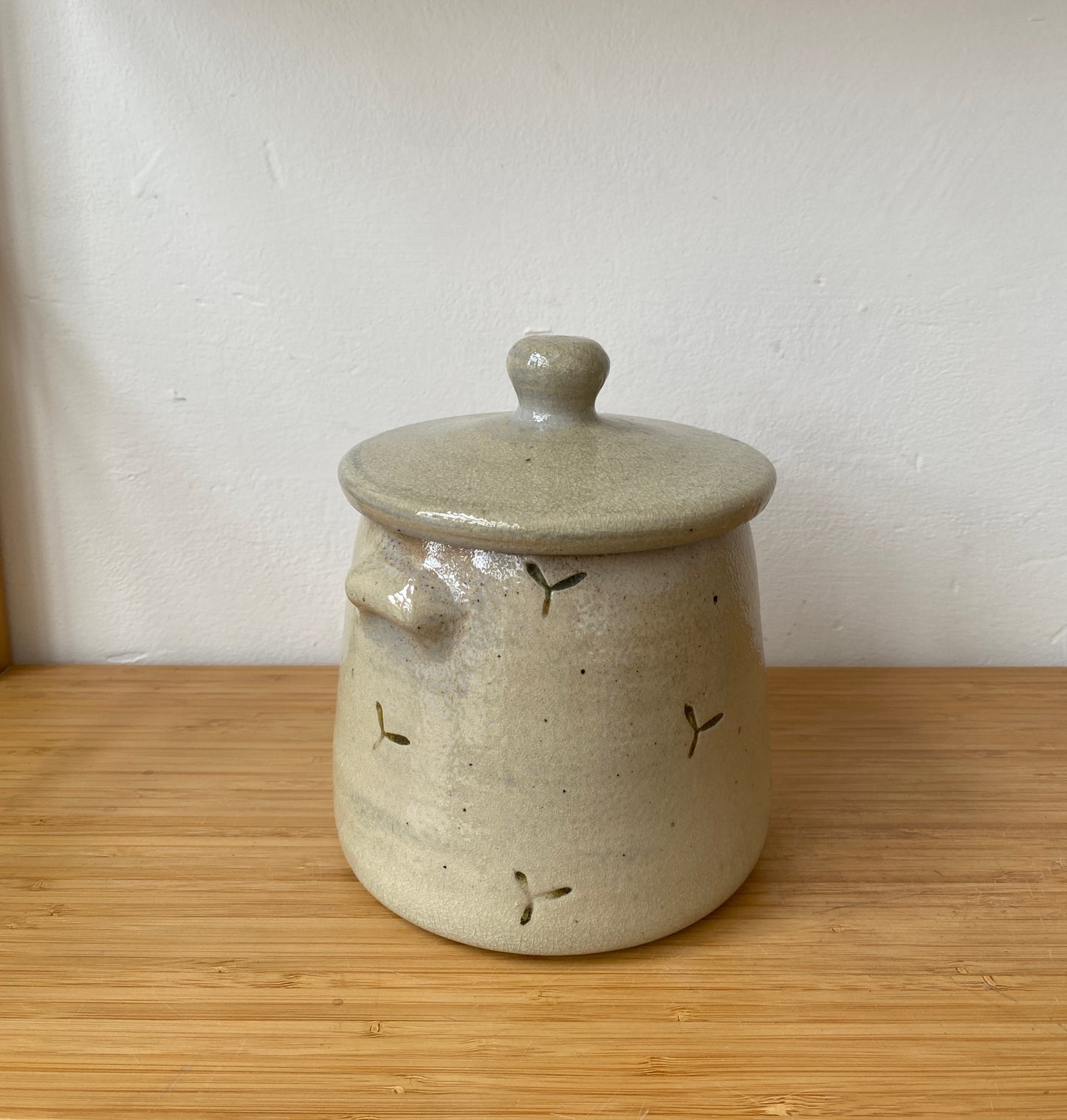 Wood Fired Lidded Jars