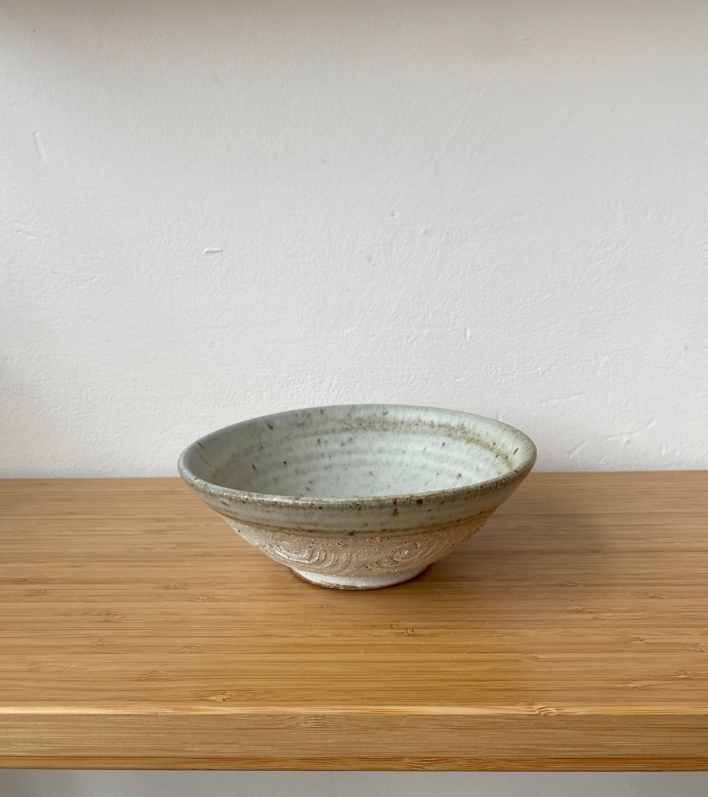Footed Dolomite Bowl