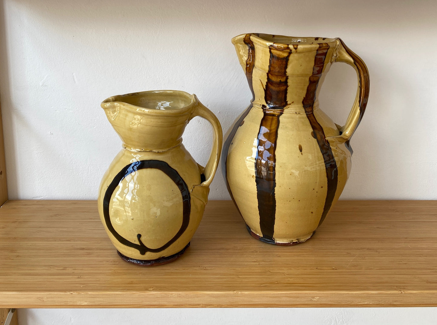 Extra Large Striped Jug