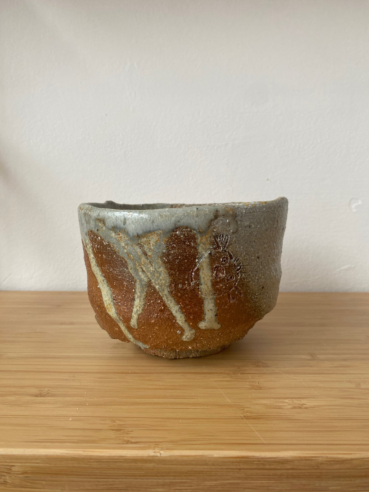 Carved Fish Chawan