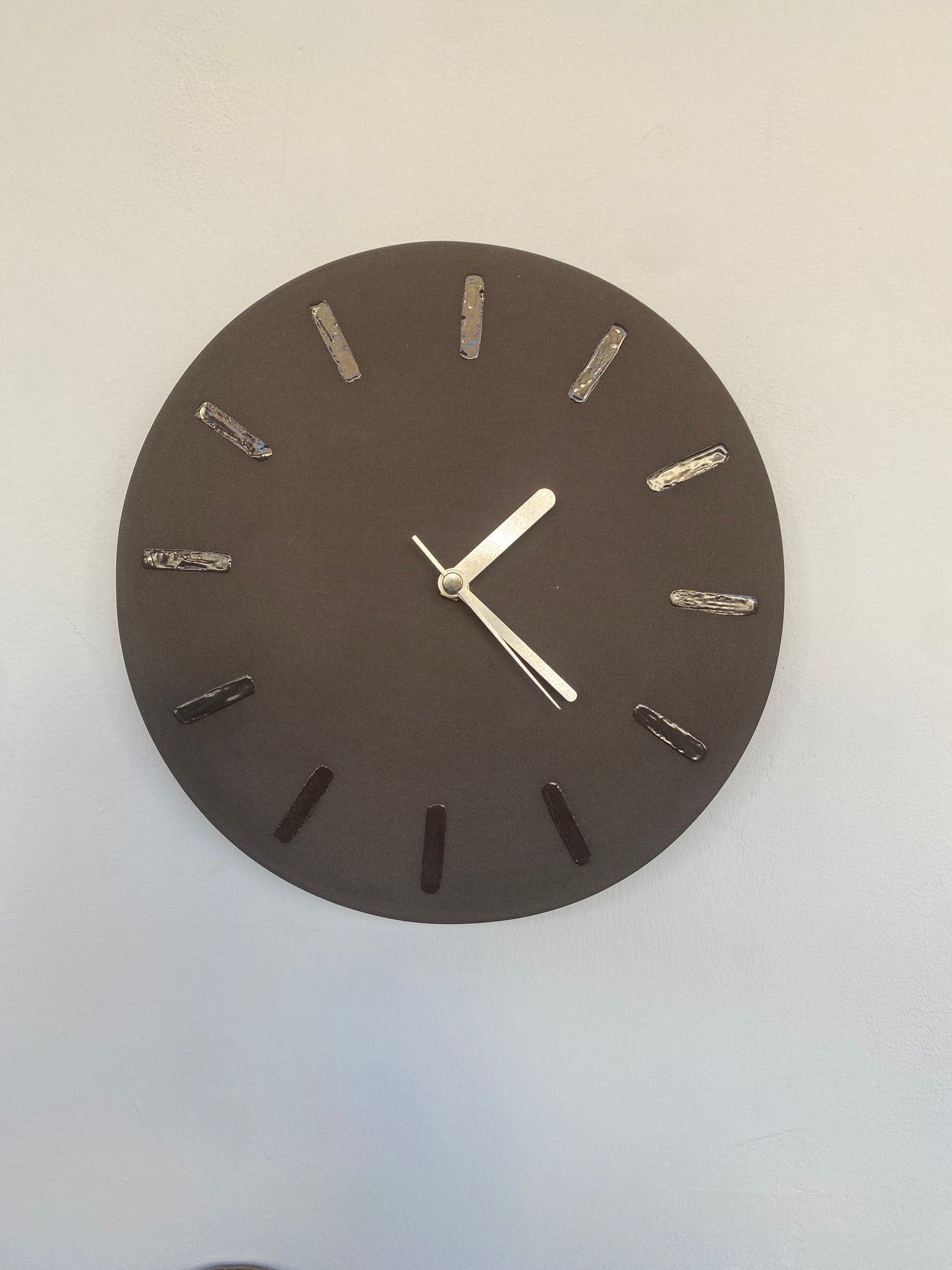 Stoneware Wall Clock