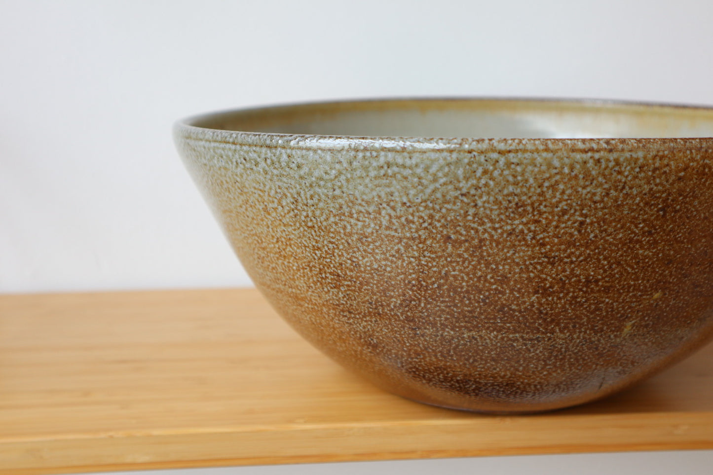 Salt Fired Extra Large Serving Bowl