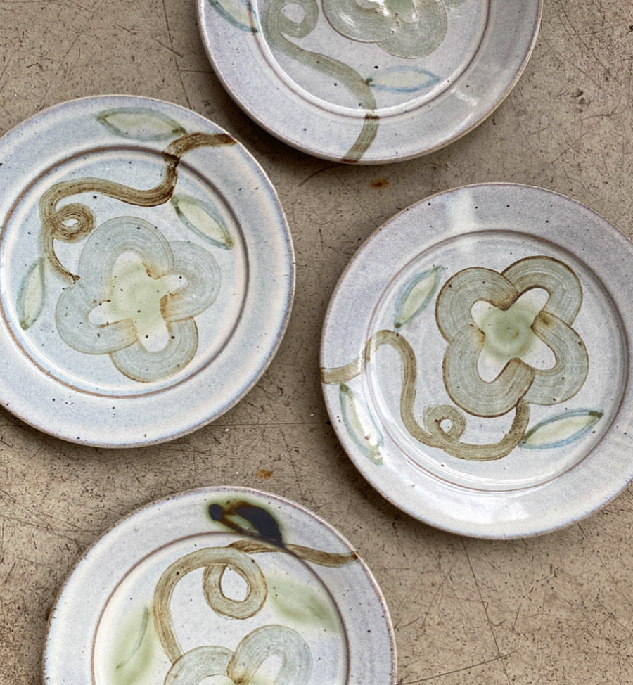 Floral Side Plate