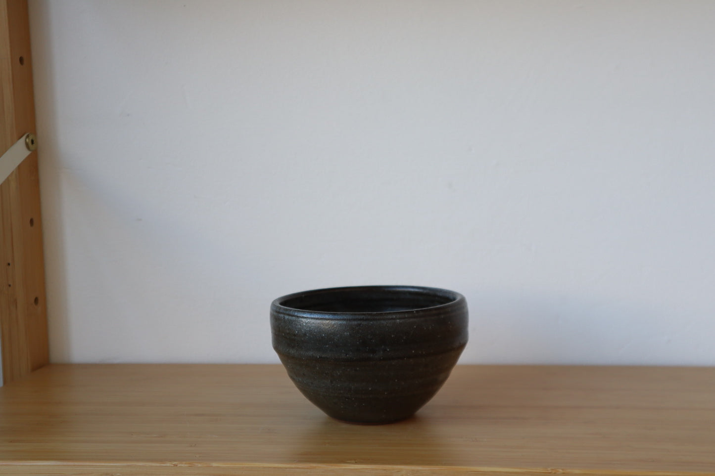 White & Black/Blue Porridge Bowls