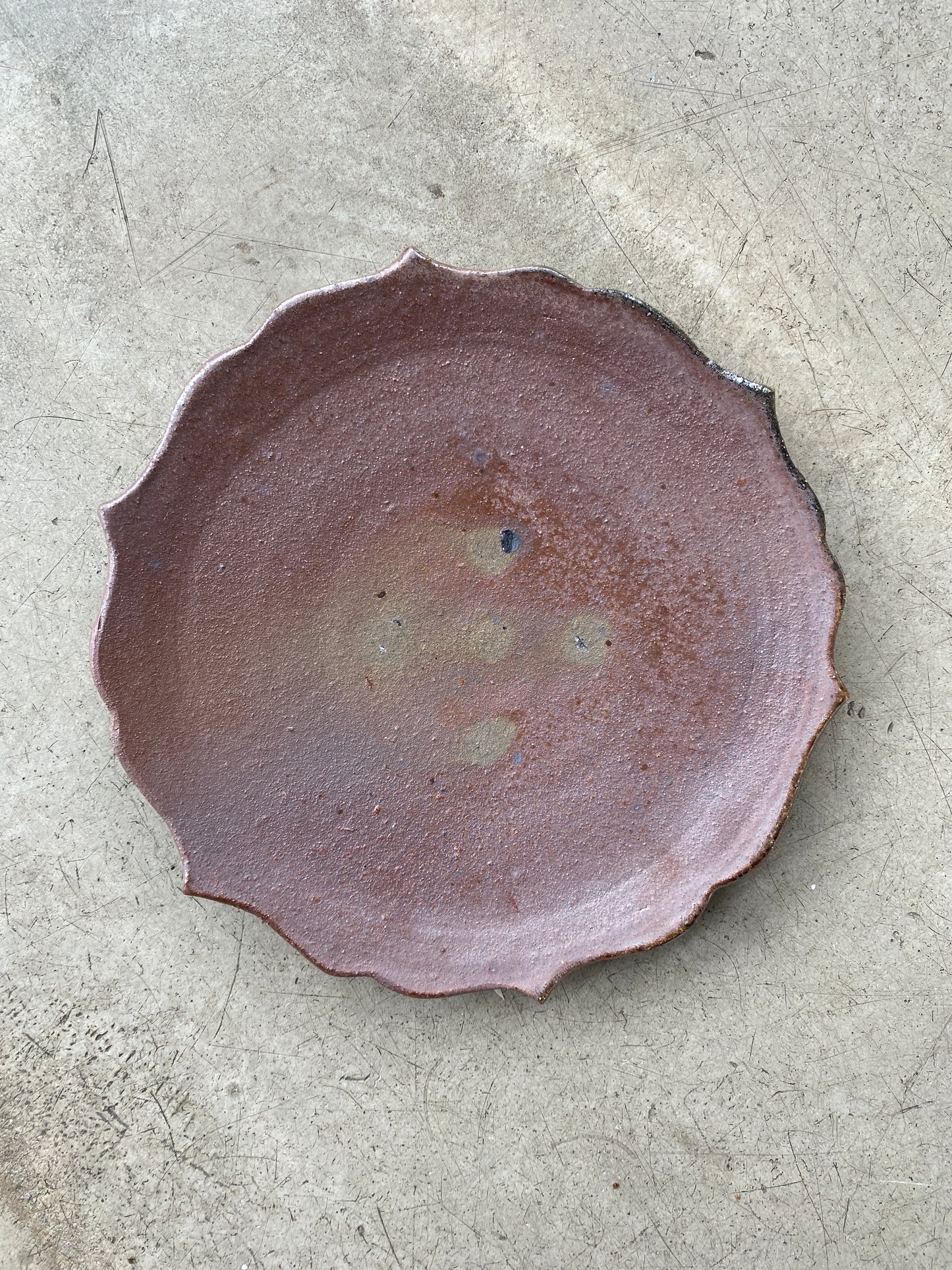 Wood Fired Carved Plates