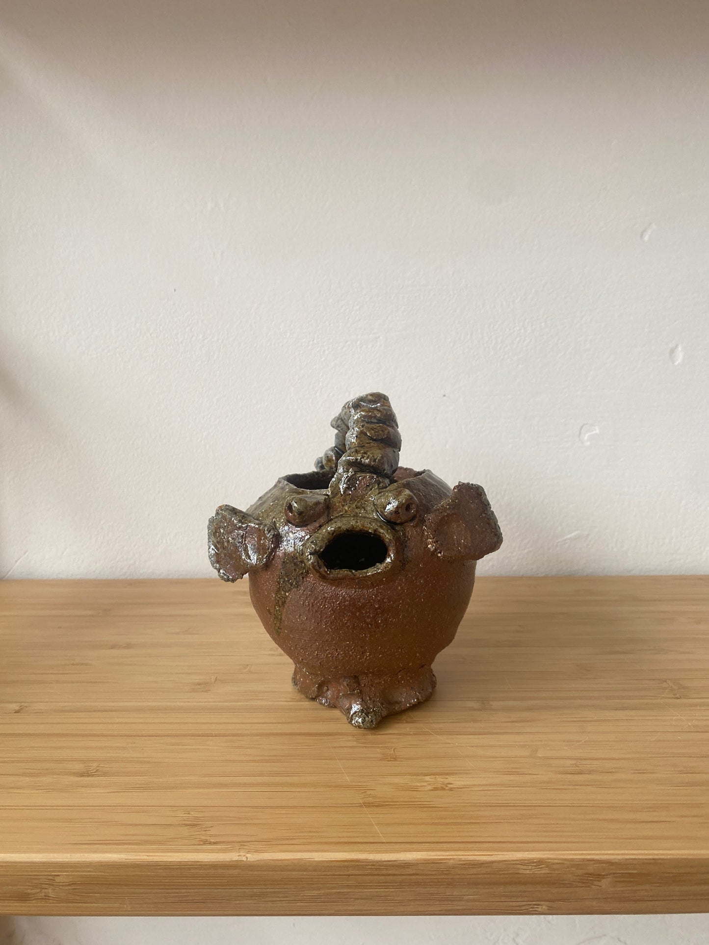 Wood Fired Small Puffer Fish Pourer