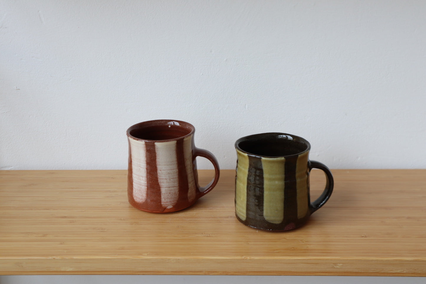 Striped Slip Mug